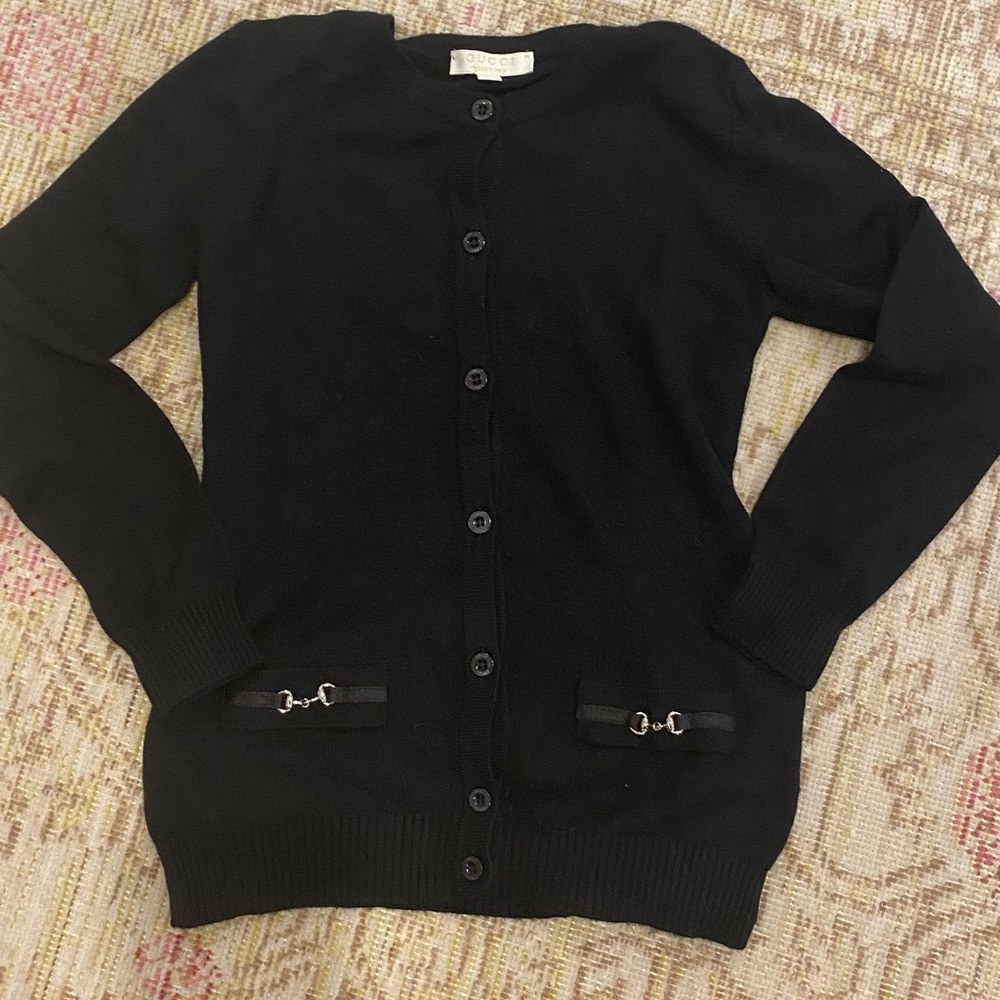 Gucci Black Kids Sweater